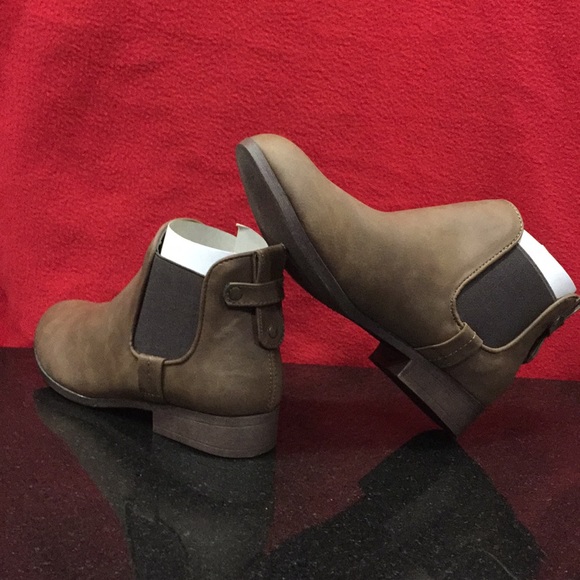 MADDEN GIRL DRAFT COGNAC ANKLE- BOOTS - Picture 4 of 4